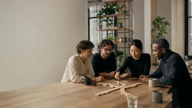 Umgang mit Unsicherheit im gemeinschaftlichen Unternehmertum